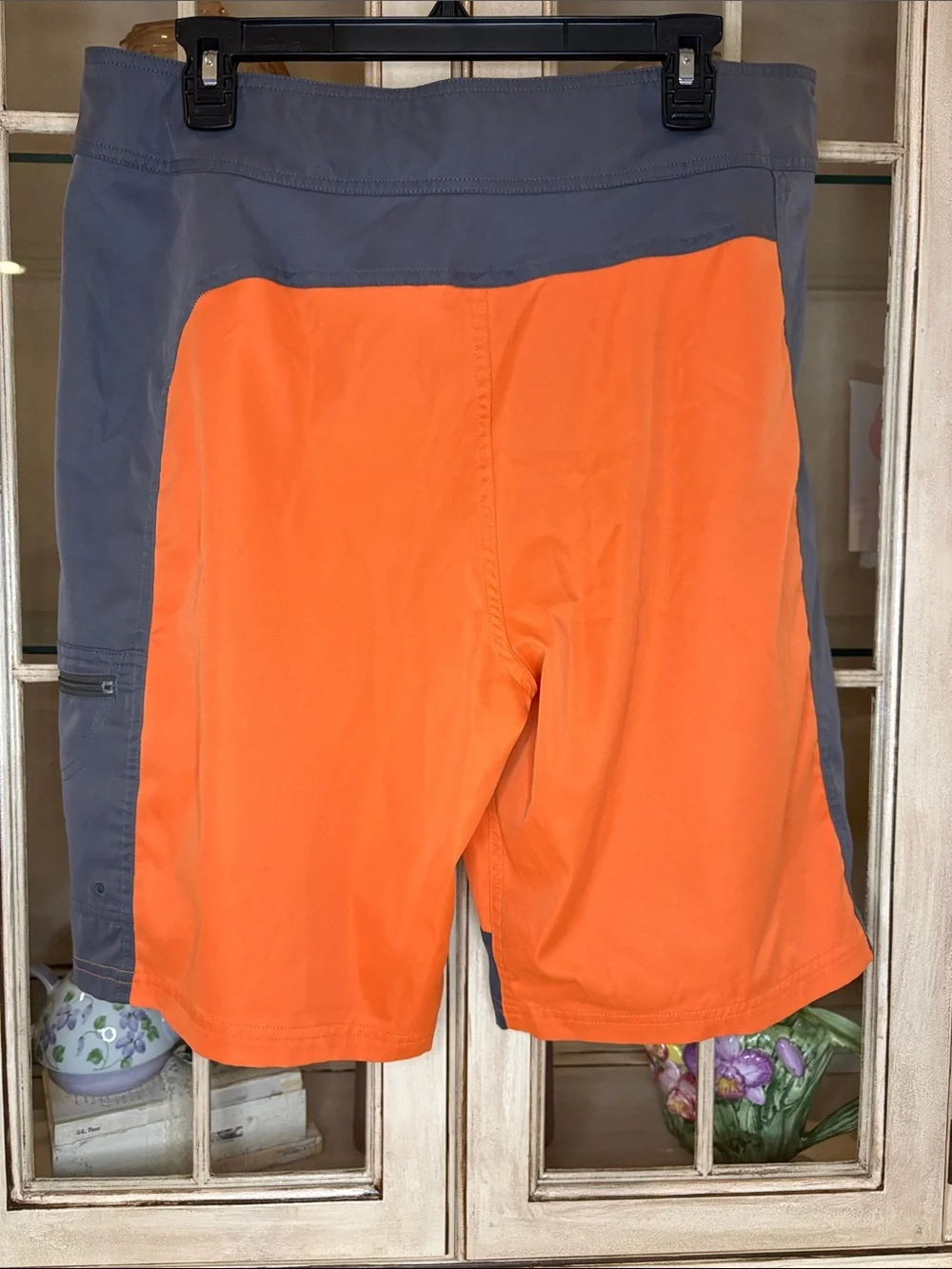 REI Orange and Gray Swim Trunks